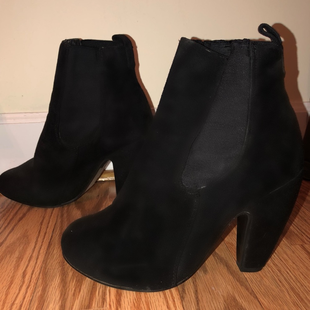Black Suede Boots